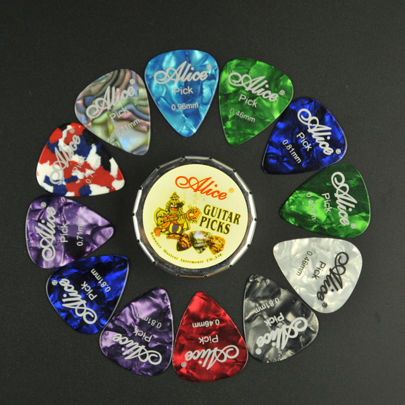 Alice Racing Celluloid Dial 0 46 71 81 96 96 1 2 1 5mm Electric Guitar Folk Ballad with its spring sheet