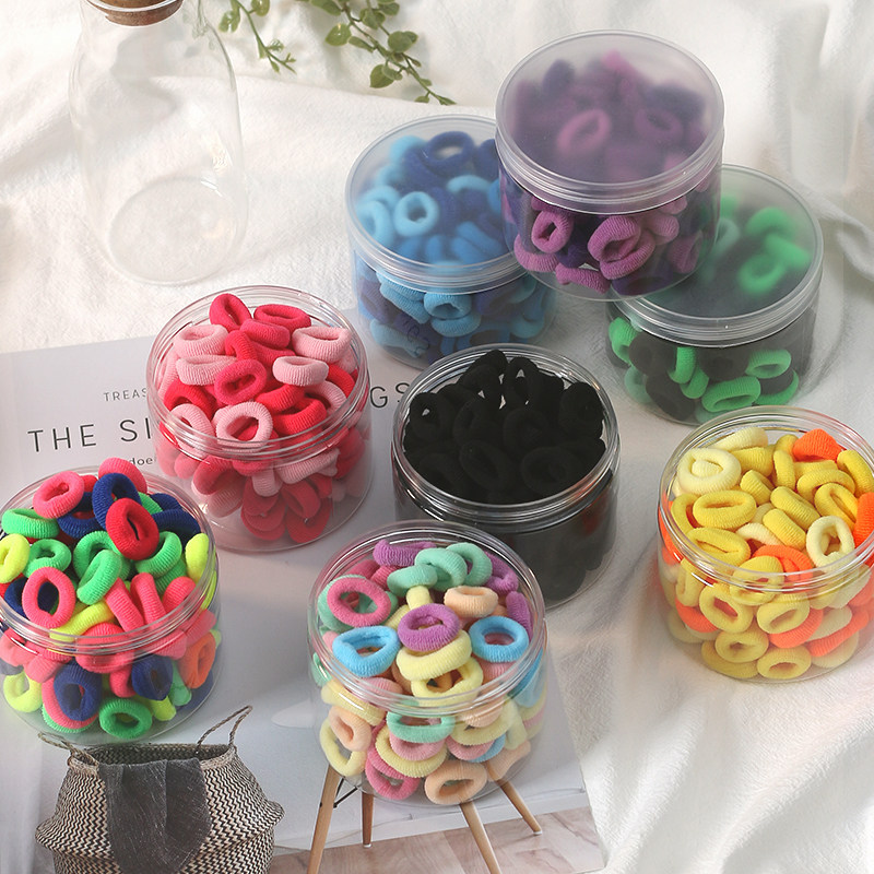 Baby hair tie small rubber band seamless high elastic children's hair ring baby hair ring girl hair ring does not hurt hair accessories