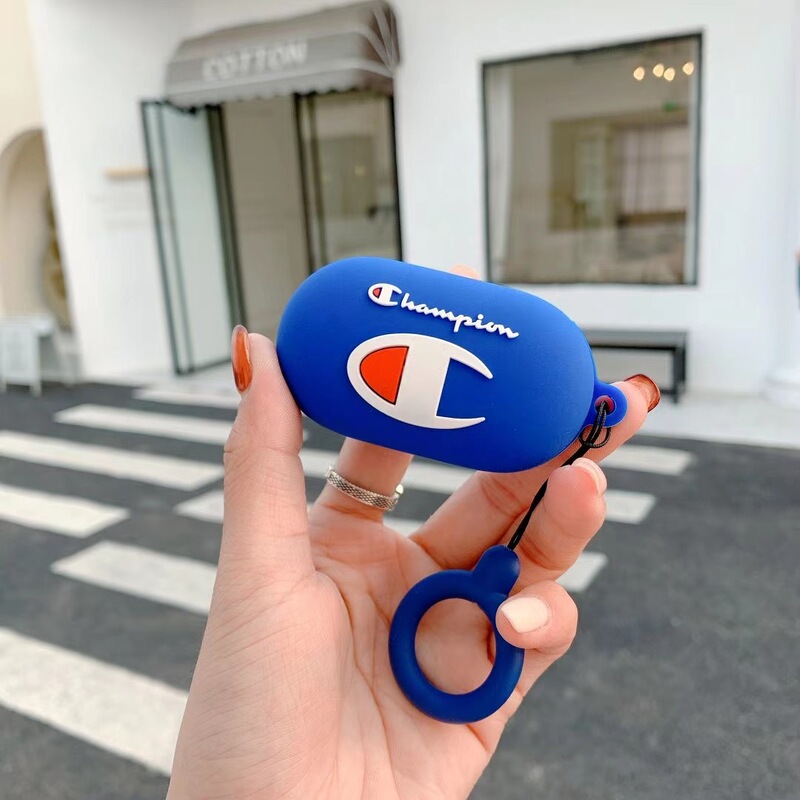 Suitable for Samsung Buds+ Wireless Bluetooth Earphone Protective Case, Silicone Personalized Fashion Trendy Brand, Samsung Galaxy Buds+ New Soft Shell Charging Case Cover, Full Coverage, Internet Celebrity Style, Unisex