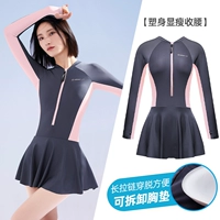 Холодный серый купальник