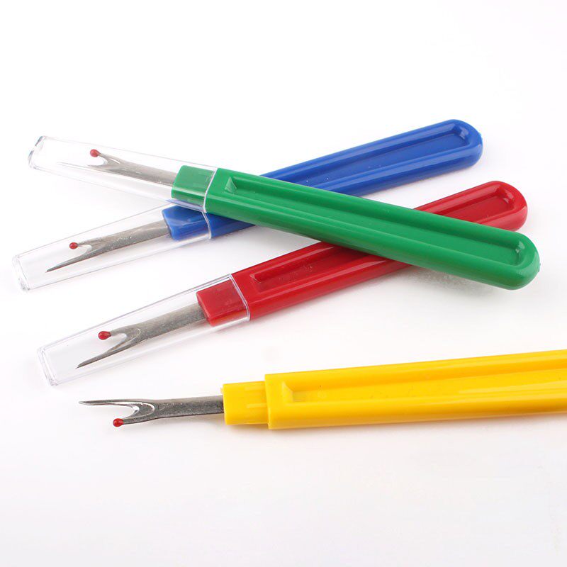 Cross-stitch special tool stitch remover pick-up large stitch remover plastic handle thread cutter open button eye remover