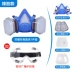 Mặt nạ phòng độc sơn phun hóa chất đặc biệt mặt nạ bảo vệ khí hóa học chống khói oxy độc mặt nạ thở toàn mặt mat na chong bui 