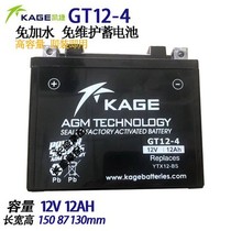 GT12-4 Recadi RX3 RX7 Reck V300 650 Secoron RT3 Ruitu motorcycle battery