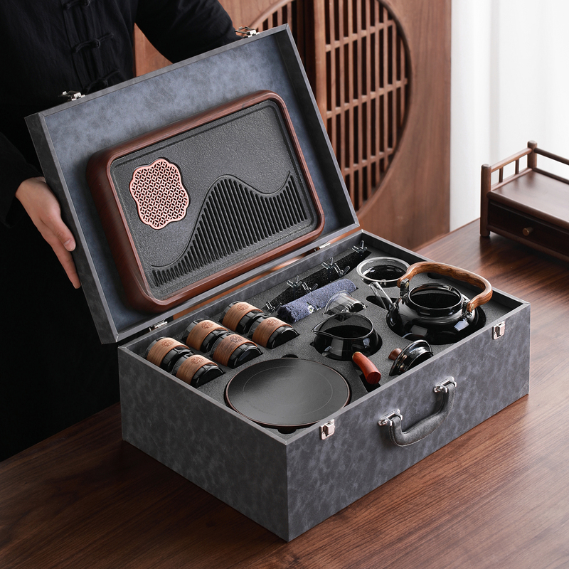Yihu Tea Electric Ceramic Stove Tea Kettle Set, New Tea Brewing Device, Housewarming Gift Box for Elders, Includes Tea Tray, Kung Fu Tea Set Yihu Tea Electric Ceramic Stove Tea Kettle Set, New Tea Brewing Device, Housewarming Gift Box for Elders, Includes Tea Tray, Kung Fu Tea Set