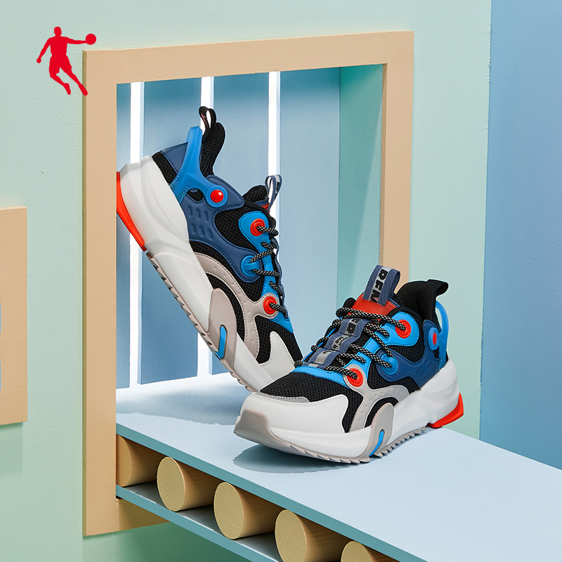 Jordan sports shoes men's official website autumn new trend mesh breathable shoes students fashion sports shoes men