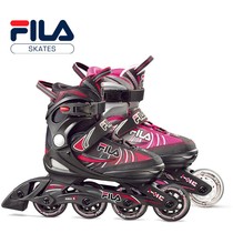 FILA childrens skates beginner roller skates mens and womens roller skates professional in-line adjustable full set