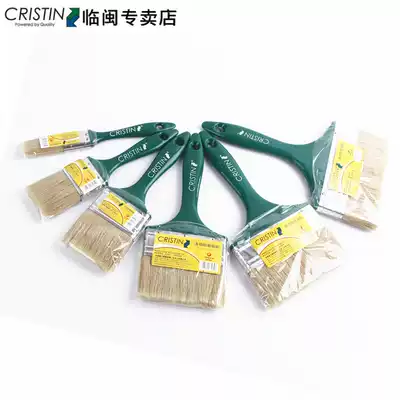 Kristen paint Paint brush Brown hair brush Gray brush 1 inch 2 inch 3 inch 4 inch 5 inch 6 inch long hair marine brush