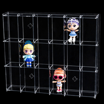 Acrylic Blind Box Containing Shelf Bubble Mater display case doll Handheld dust cover Lehigh model transparent dust resistance