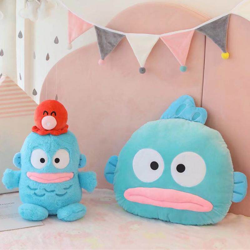 Cartoon cute little monster ugly fish Hanton plush doll doll doll doll pillow cushion birthday gift
