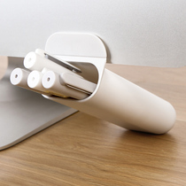 Desktop storage pen holder multifunctional office simple storage box desktop computer can stick small object storage box