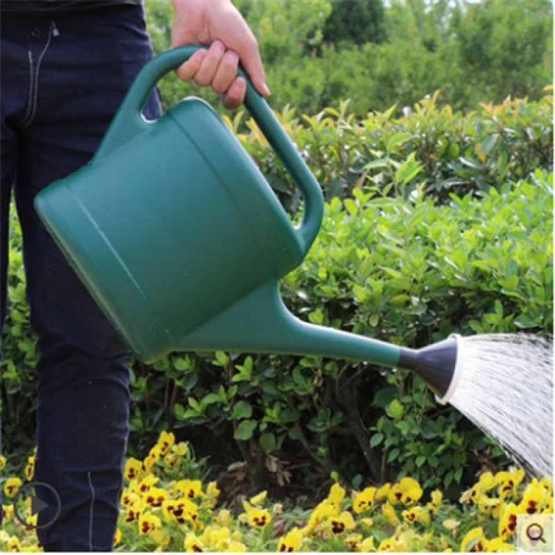 Shower head plastic large sprinkle kettle watering pot watering pot household watering spray pot with long mouth gardening spray pot-Taobao