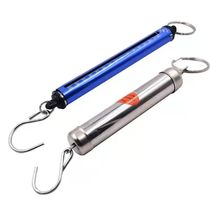 Mini spring scale stainless steel portable portable pipe scale mechanical measuring tool hanging scale hook scale hanging scale dynamometer