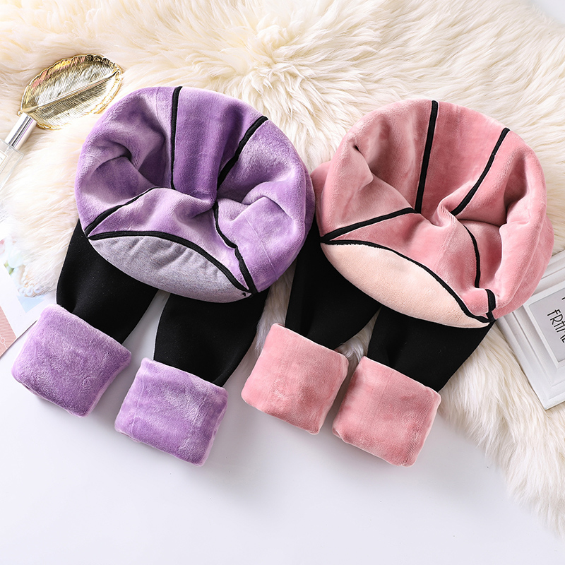 Pregnant Woman Inner Lap Pants Autumn Winter Plus Suede Thickened Warm Cotton Pants Outside Wearing Pregnant Woman Pants Winter Integrated Stomatpants Winter Clothing