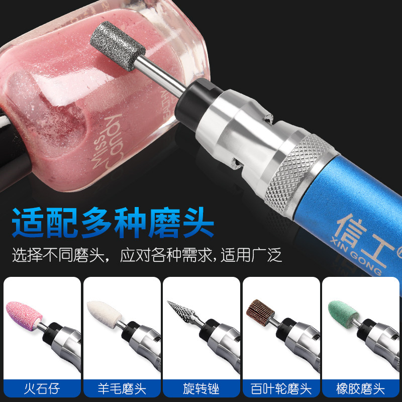 Pneumatic Grinding Pen, Mini Handheld High-Speed Engraving Machine, Jade Polishing and Engraving Pen Tool