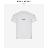 [Подарок фестиваля Qixi] Maison Margiela Magira Inverted Logo Classic T -Fork Short -Sleeved White T Top
