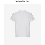 [Подарок фестиваля Qixi] Maison Margiela Magira Inverted Logo Classic T -Fork Short -Sleeved White T Top