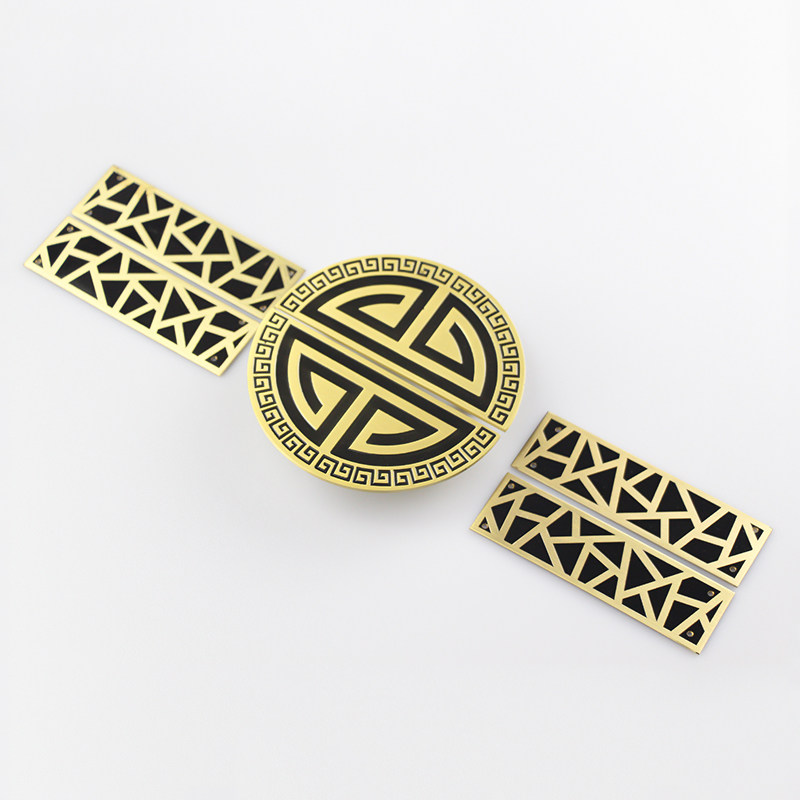 New black-life disc pulls hands neoclassical Chinese cabinet kitchen hands furniture drawer holistic cabinet door knob