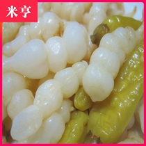 Chongqing Qianjiang specialty Ground Gugiu pickle Grass stone silkworm Pagoda dish Xianshan jade pearl ground ring pickle mountain pepper flavor 400g
