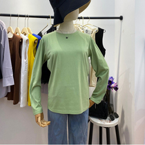 2 pieces 69) pure cotton new beating undershirt autumn winter in Korean version loose blouses round neck long sleeve t-shirt woman 2020