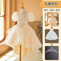 2766 Цвет шампанского [корона + юбка]