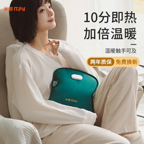 Miffy Hot Water Bag Charging Explosion-proof Warm Water Bag Female Aunt Warm Belly Warm Baby Plush Cute Hand Warmer Smart