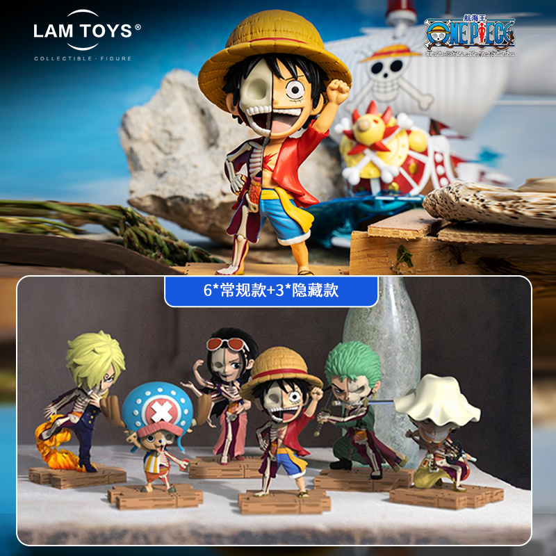 LAMTOYS blind box One Piece Ruff half solution planing model anime peripheral MightJaxxJasonFreeny