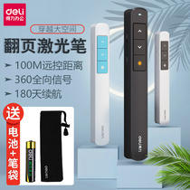 Able PPT turn-page pen laser intense light charging multimedia remote control pen teaching speech projection pen teacher with versatile lecture pen whiteboard page-turner wireless projector teaching whip retractable