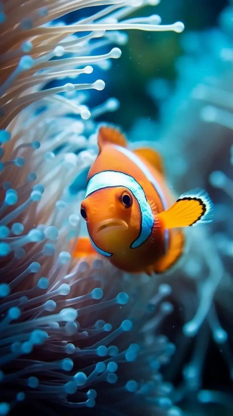 小丑鱼水族店的LOGO