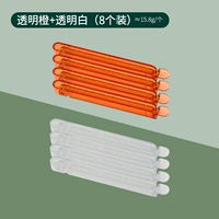 Прозрачный оранжевый+прозрачный (8 установка)