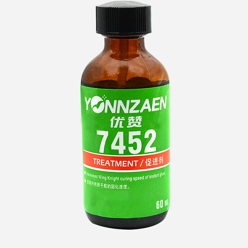 7452 Accelerator 502 Speeder 401 Quick-Drying Adhesive Instant Adhesive Quick-Curing Agent Drying Agent Speed-Up Agent Powerful Whitening-Reducing Metal Plastic Surface Treatment Agent Transparent Liquid Accelerator