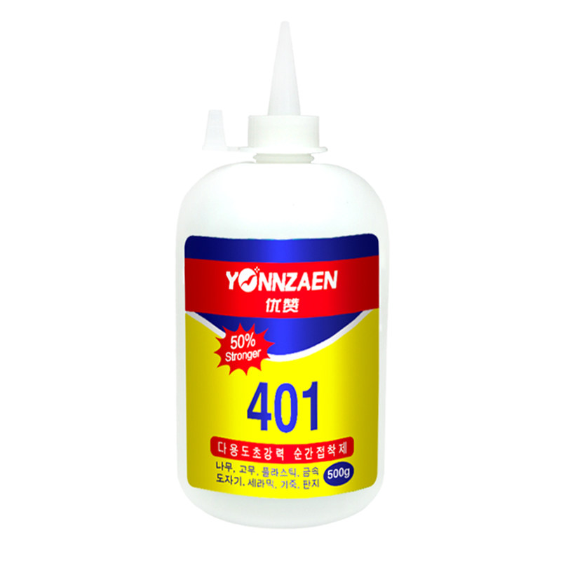 Large Barrel of 401 403 495 502 Glue, Strong Adhesive, Genuine All-Purpose Glue That Sticks Firmly to Plastic, Metal, Rubber, Glass, Wood, Furniture, Fishing Gear, and Accessories, Quick-Drying Adhesive 500g