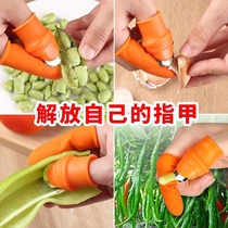 Remove tea Divine Instrumental Fake Fingernail Picking Up Special Safety Guard Finger finger Thumb Knife Exfoliating peel Pepper Agricultural