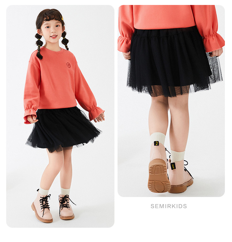 森马 2022年春季款 双层女童蓬蓬裙 天猫优惠券折后￥39.99包邮（￥89.99-50）110~160码3色可选