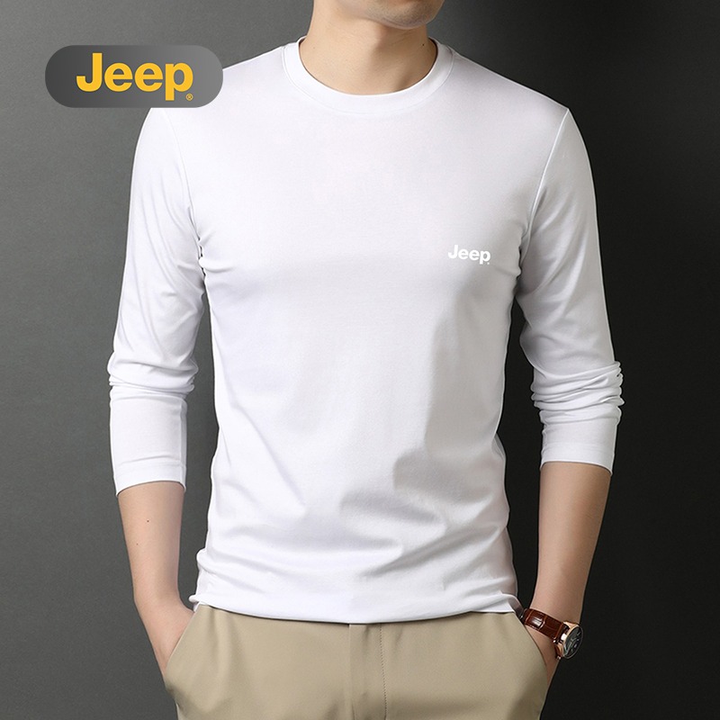 JEEP 圆领 男式打底衫 天猫优惠券折后￥49包邮（￥149-100）多色可选