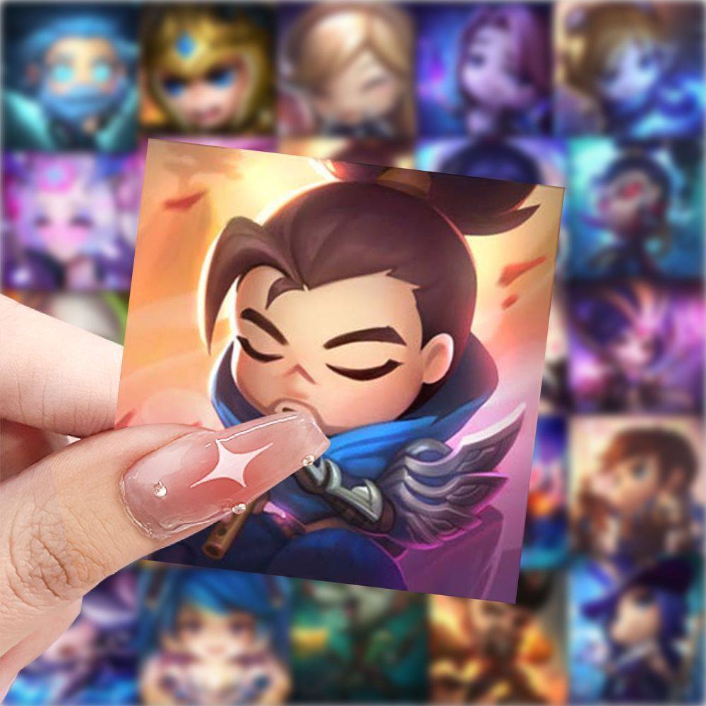 英雄联盟Q版贴纸有多香？爆款A款DIY贴画成游戏迷新宠！_英雄联盟_淘宝游戏网