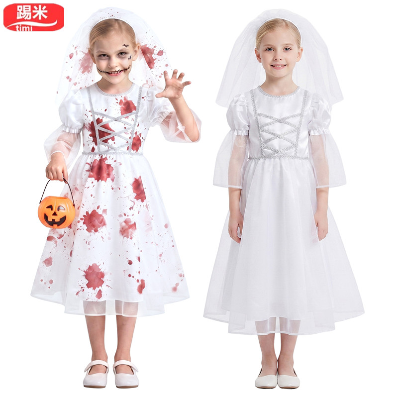 Ghost Bride Vampire Dress