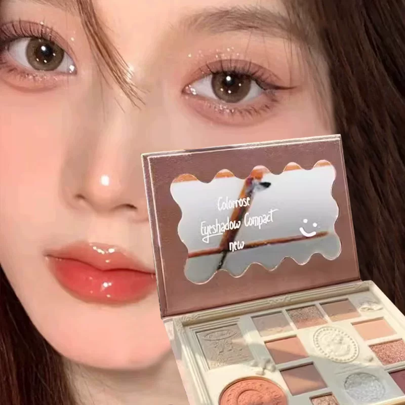 Eyeshadow palette, highlighter, face blush, new collection