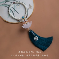 Подвесные бусы Бодхи в стиле лотоса с кисточками