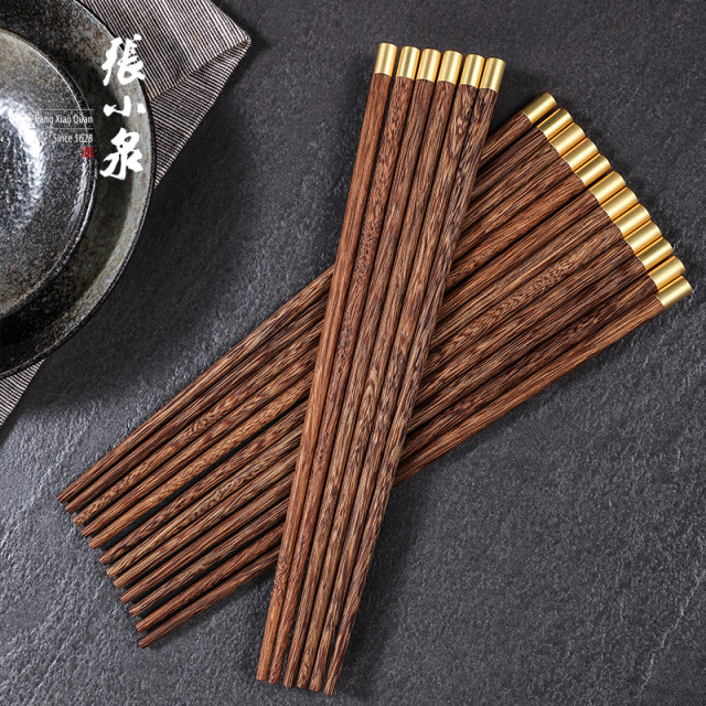 Zhang Xiaoquan chopsticks ຄົວເຮືອນ high-end ປີກໄກ່ໃຫມ່ໄມ້ຕ້ານເຊື້ອລາໄມ້ຕ້ານການ slip mildew ຍາວໄວ chopsticks ການຄ້າຂອງແທ້