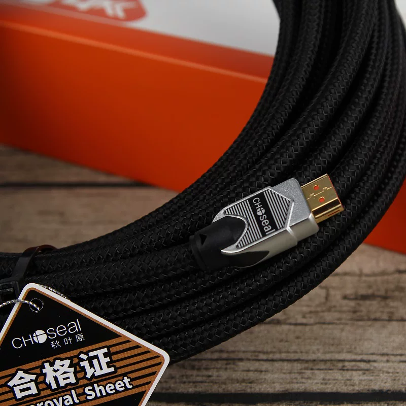 Акихабара новая версия Q603U HD кабель данных HDMI2.0 линия 4K ТВ защитная ткань сеть 15м инженерного уровня