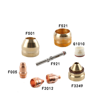 Kelbe plasma cutting accessories high quality copper F005 022 electrode F2012 nozzle F4030 protective cap