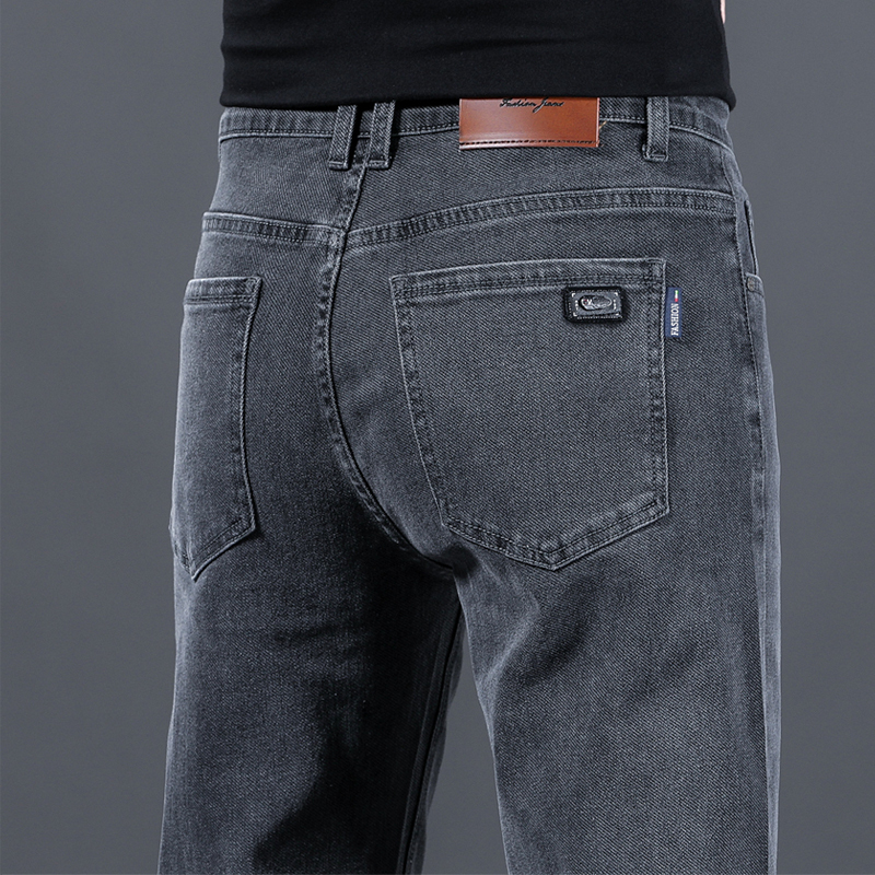 Stretch Jeans for Men, Large Size, Loose Straight-Leg Casual Trousers, Spring and Autumn, Durable and Wear-Resistant, Workwear Pants Stretch Jeans for Men, Large Size, Loose Straight-Leg Casual Trousers, Spring and Autumn, Durable and Wear-Resistant, Workwear Pants
