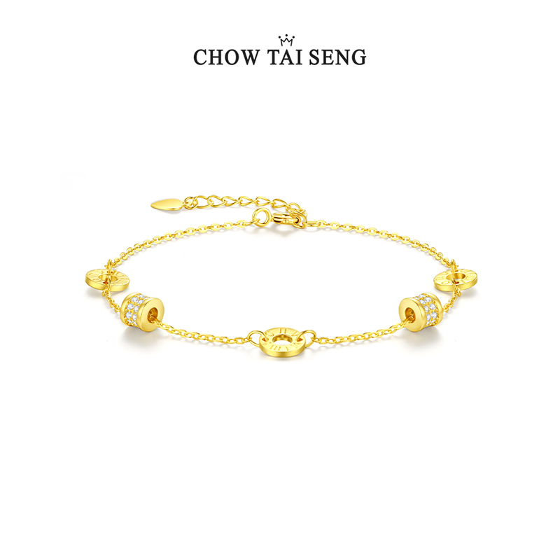Zhou Dasheng's Slim Waist Bracelet, Light Luxury and High-End Feel, Versatile and Universal Hand Jewelry for Women, Birthday Gift for Girlfriend