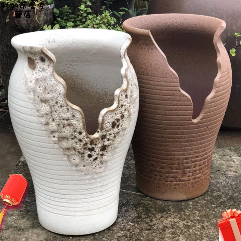 High running to restore ancient ways more meat gap High cliff running of jingdezhen ceramics High ground flowerpot old POTS strip