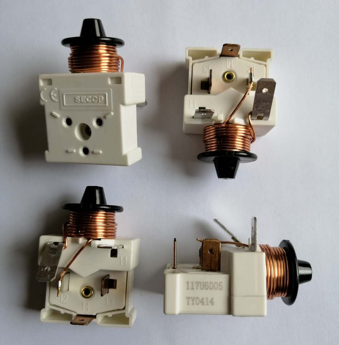 Original Danfoss compressor start relay 117U6005 with SC12C Danfoss compressor