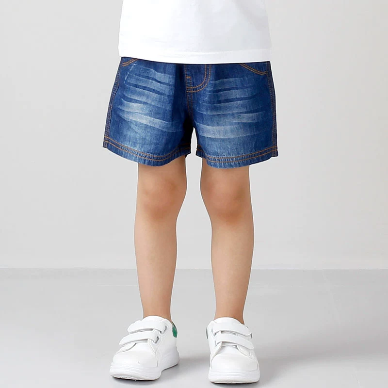 Jebes quần short denim trẻ em phần mỏng - Quần jean