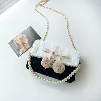 Ледяная полоса черная + молочно-белая (перламутровая упаковка)