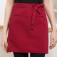 YL215 маленький полуфартук-красный