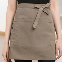 YL215 маленький полуфартук-темно-кофейный цвет