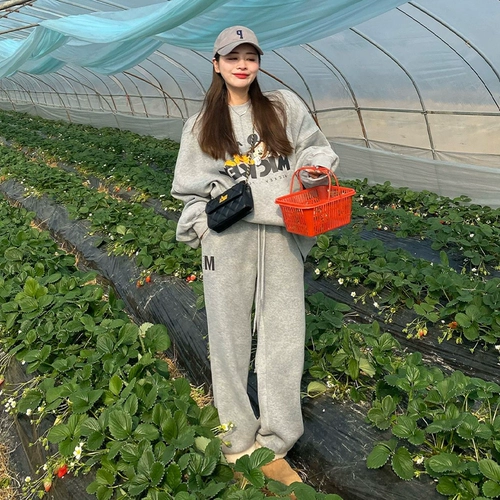 Демисезонный пуховик, спортивный костюм, комплект, коллекция 2022, премиум класс